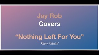 Nothing Left For You Sam Smith Piano Tutorial Lower