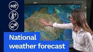 National Weather Forecast Mon 26 Aug 2024: Windy in the south & hot across large parts of Australia