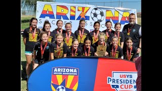 AASC 09G Teal - AZ Presidents Cup Final Highlights - Gold Division