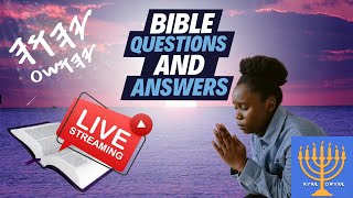 Listen In on Answers Given to Bible Questions.... Reinforce what you already know & Learn more too!