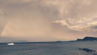 Fantastic storm 16 agosto 2021 on lake Garda Italy