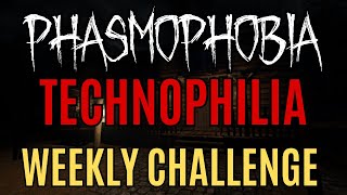 TECHNOPHILIA Weekly Challenge & Ghost Casino | Phasmophobia for beginners & all levels