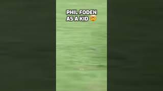 Phil Foden as a kid playing football 🤯 #Shorts