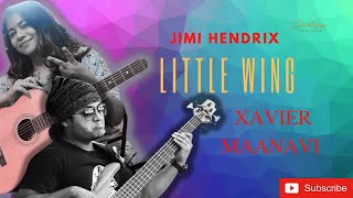 Jimi Hendrix Little Wing cover by Maanavi and Xavier at Collective Strings Studio.