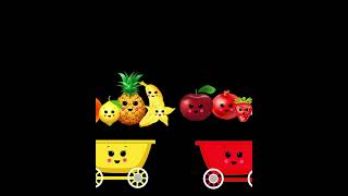 Fruits with Colors #shorts