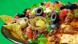 Awesome Deluxe Nachos Supreme Made EASY | With Chorizo [Gamer Snacks]