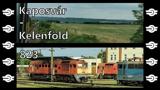 Vonatozás: Kaposvár, Dombóvár, Kelenföld RIPPL-RÓNAI 2021.08.22