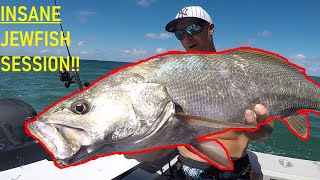 INSANE Jewfish session!! They got bigger & BIGGER every drift!