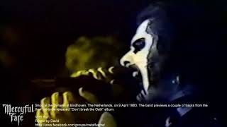 Mercyful Fate Live At Dynamo,  Eindhoven Netherlands 1983 - VHS-Rip Full Concert