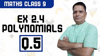 Exercise 2.4 Question 5 Solutions | Class-9 | Chapter-2 | Polynomials | Ncert Maths | Unique Academy