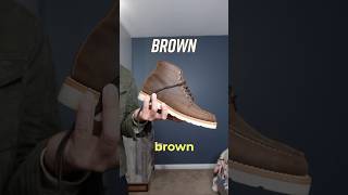 Black or Brown BOOTS - Which one should you buy first!? #boots #mensboots