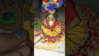 Radhe krishna🥰🥰 ##laddu  gopal ji