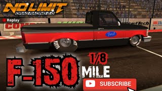 FORD F 150 BIG BLOCK BIG TIRE 1/8 MILE | NO LIMIT DRAG RACING 2.0 part 1