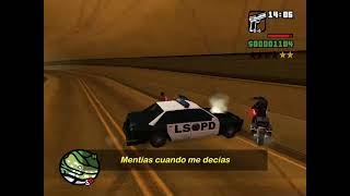 persecucion en gta san andreas con "mentirosa" de Rafaga de fondo// Full_Argento