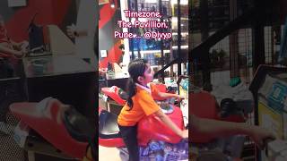 I am unstoppable on the bike at timezone in the pavillion mall at Pune City #shorts