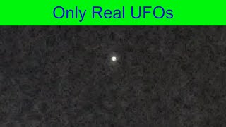 UFO over Colorado Springs, Colorado.