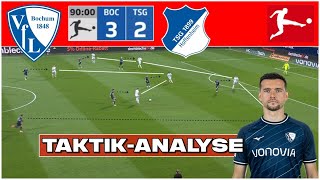 Hochverdienter Befreiungsschlag: VfL Bochum - TSG Hoffenheim (3:2) | Taktik-Analyse