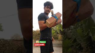 Make A Dumbbell At Home💪🏻🔥 | Home Workout Tips | #youtubeshorts #fittips #workoutvideo  #shorts