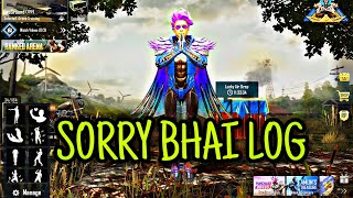 🙏😭SO SORRY BHAI LOG😭🙏