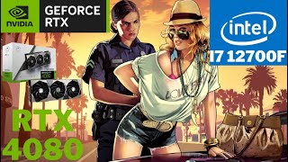 GTA V: ULTRA - 1440p - RTX 4080 - i7 12700F - #Benchmark FPS Test