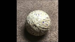 Rubber band ball part 61 - bigger rubber bands