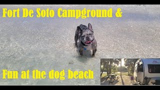 Fort DeSoto Park Campground, Tierra Verde FL = Solo Female RV Camping, Little Guy Max Teardop Camper