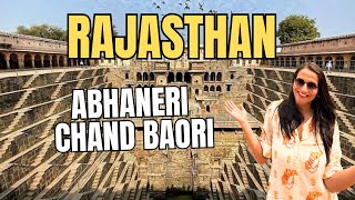 Abhaneri Chand Bawdi, Jaipur Nearest tourist places, Abhaneri Stepwell Jaipur,