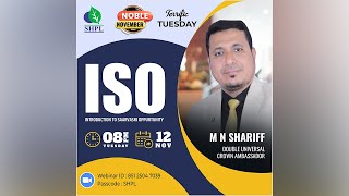 INTRODUCTION TO SAARVASRI OPPORTUNITY (ISO) BY M N SHARIFF, DUCA