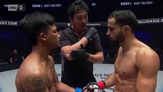 Fahdi Khaled vs  Rodtang Full Fight Replay ONE ChampionShip