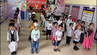 National Anthem by tiny tots of Kinder Joy Play School | Kindergarten