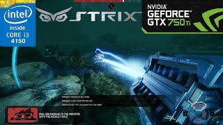 Evolve - STRIX GTX 750 Ti - i3 4150 - 8GB - 900p - All Settings - fps test & gameplay