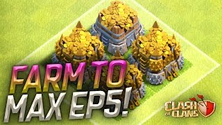 SO MUCH LOOOOOT!!! FARM TO MAX TH9 - EP5