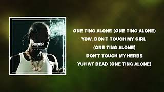 POPCAAN - ONE TING ALONE LYRICS