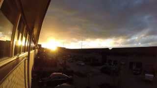 Sun goes down - GoPro Hero 3+ test