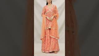 Most Attractive Party wear Sharara design's#trending#viral🔥#shorts#noorcreation