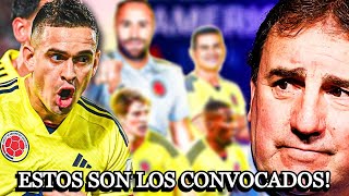 ESTA ES la CONVOCATORIA de COLOMBIA (ESPAÑA, RUMANIA)