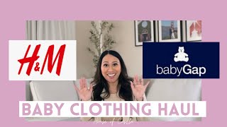 BABY G I R L : Gap and H&M Baby Spring *2022* Clothing Haul | Size 6 months | House of CasLla