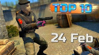 Top 10 FACEIT plays - Feb 24, 2023