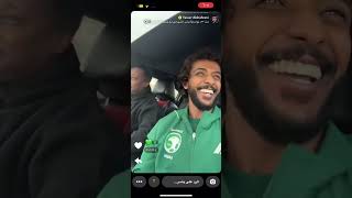 سنابات لعيبة الهلال يوم الاحد الجزء الثاني اللي نسيت احطه 😭 الى معسكر المنتخب ✈️💚