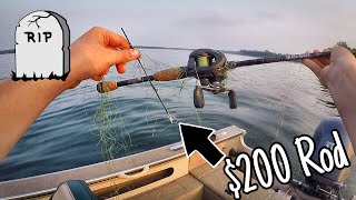 The WORST  Thing To Happen While Fishing (Frog/Jig Fishing)