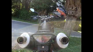 KTM supermoto 950 R Akrapovic sound [gopro hero 6 + rode videomicro]