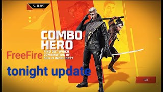 COMBO HRRO FREEFIRE EVENT #TonightuUdatee ..🤯 #TREND #COMBOHERO