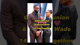 14 Years of Love Gabrielle union & Dwayne Wade #shorts #gabrielleunion #dwaynewade #celebrity