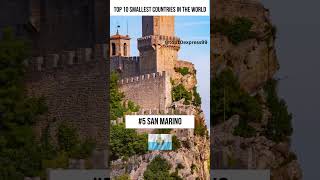 Top 10 Smallest Countries in the World #ytshorts #shorts