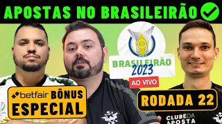 PALPITES do #BRASILEIRÃO: APOSTAS para 22ª RODADA + BILHETE PRONTO ✅