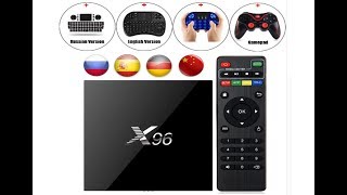 TV Box X96 с Алиэкспресс обзор распаковки посылки краткий обзор