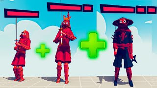 EVOLUTION BOSS SAMURAI in TABS Totally Accurate Battle Simulator