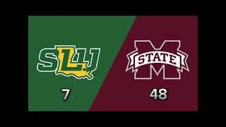 Mississippi state week 1 recap