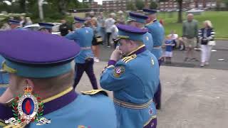 South Belfast Young Conquerors FB @ Rathcoole Protestant Boys FB 15th Anniversary Parade 29/06/24