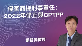 侵害商標刑事責任：2022年修正與CPTPP